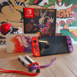 Nintendo Switch Oled Édition Écarlate et Violet